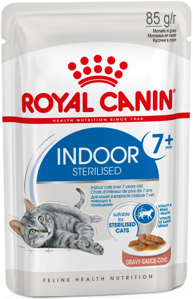 FHN Indoor Sterilised 7+  In Gravy 85g