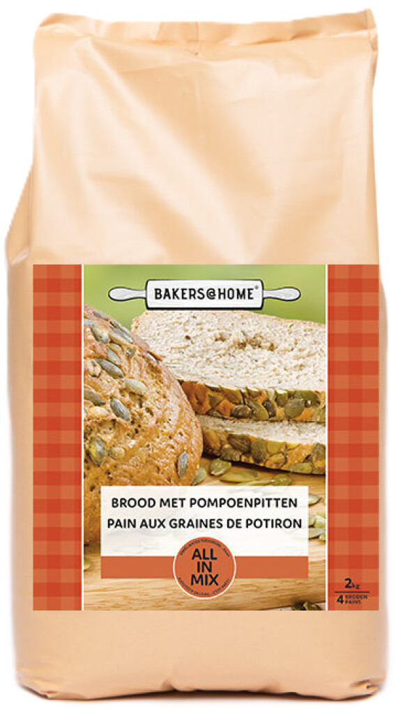 All-in mix pompoenpittenbrood 2kg