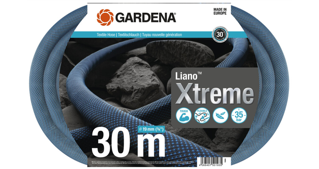 Textielslang Liano™ Xtreme 19 mm (3/4”), 30 m