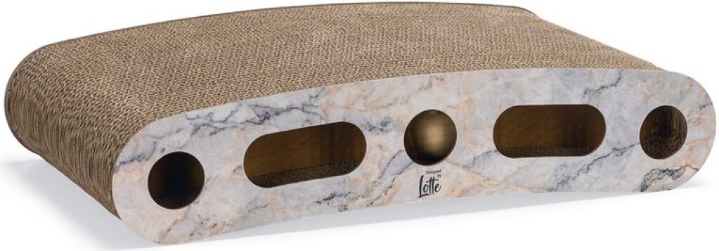 Suvi - krabspeelgoed - karton - beige - 46x25x9cm