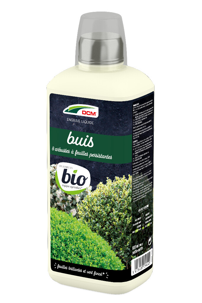 Engrais liquide buis & arbustes à feuilles persistantes 800ml