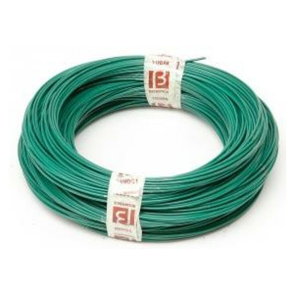 Fil de ligature d 18 diamètre 1,2-1,8 vert 6073 100 m Fil de ligature d 18 diamètre 1,2-1,8 vert 6073 100 m