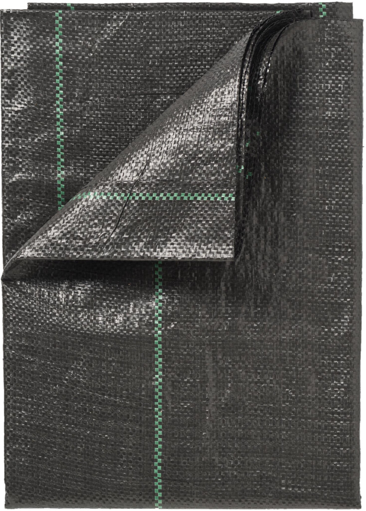 Gronddoek zwart 2x10m 100g/m²
