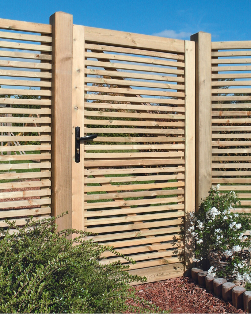 Patio poort horizontaal  180 x 300 cm