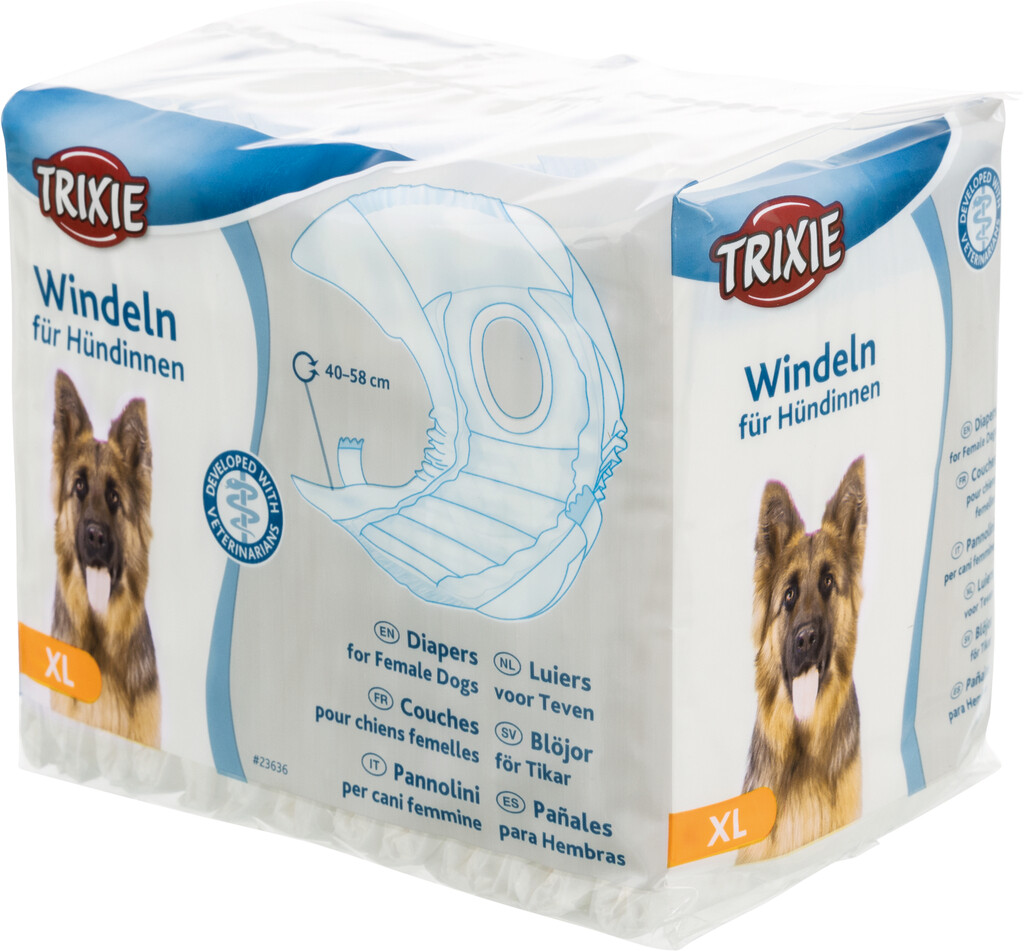 Couches pour chiens femelles XL