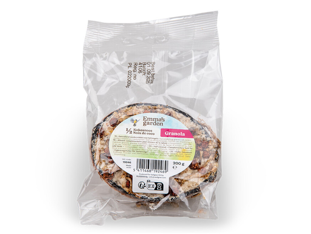 Demi noix de coco granola 200g