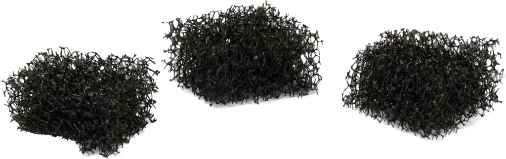 Filter drinkfontein Merle/Mare zwart 12 stuks