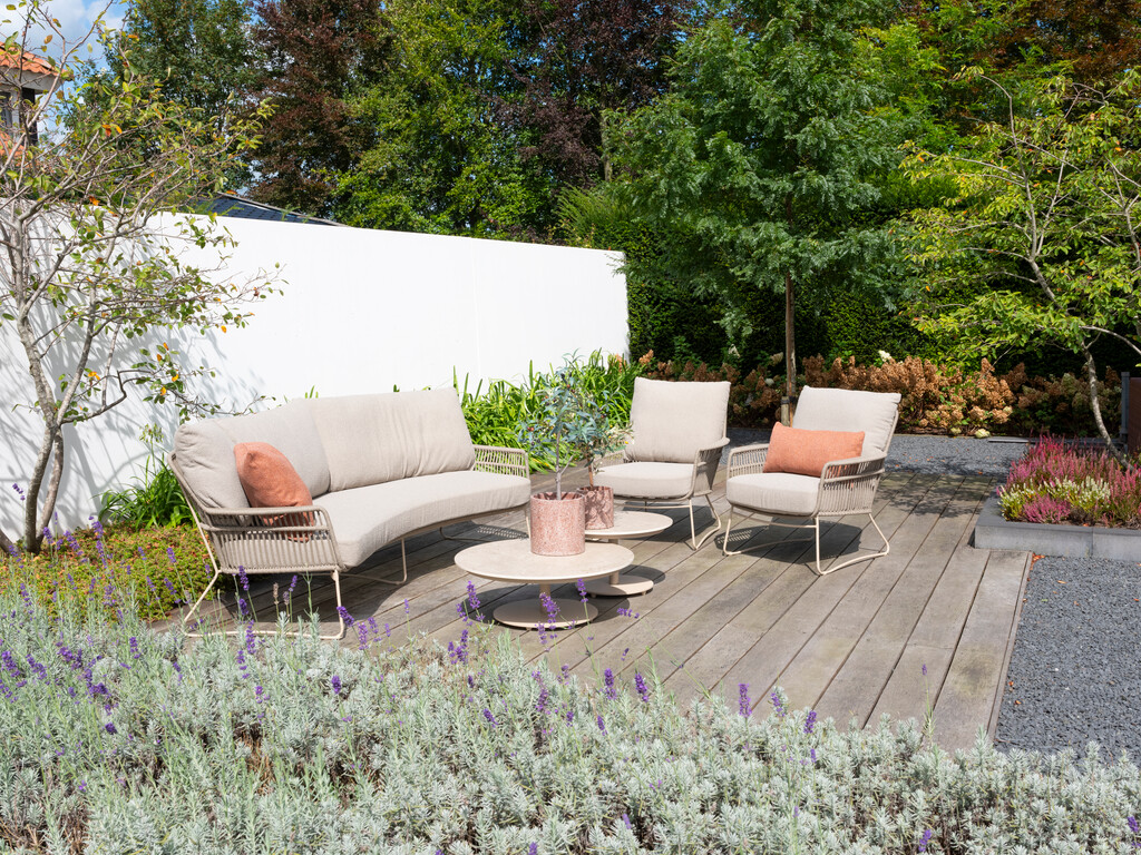 Botanic loungeset met twee Boaz loungetafels