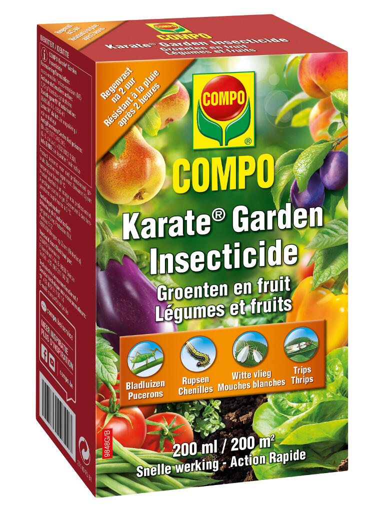 Karate Garden Insectenbestrijder groenten en fruit 200 ml Karate Garden Insectenbestrijder groenten en fruit 200 ml