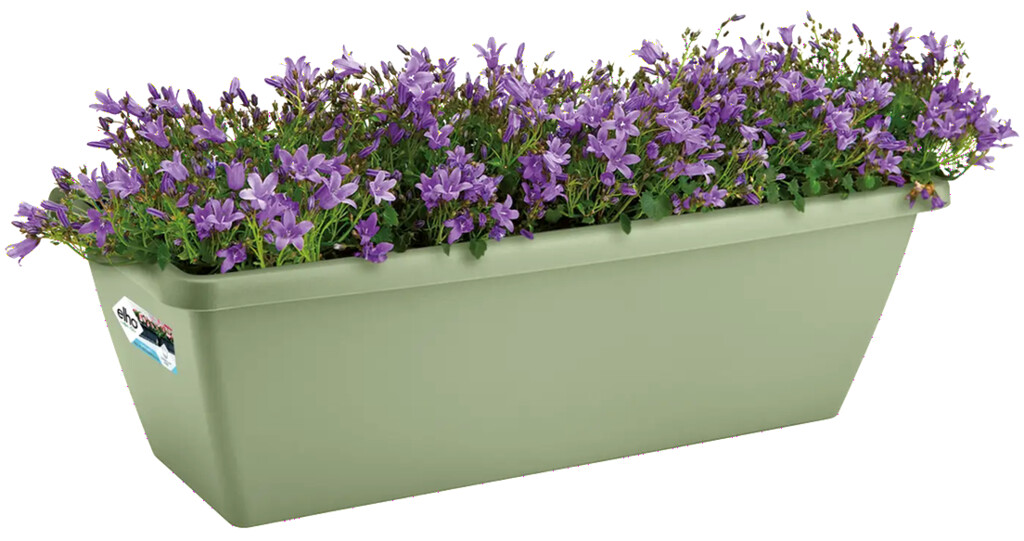 Balconnière Barcelona 50cm vert pistache (soucoupe non incluse)