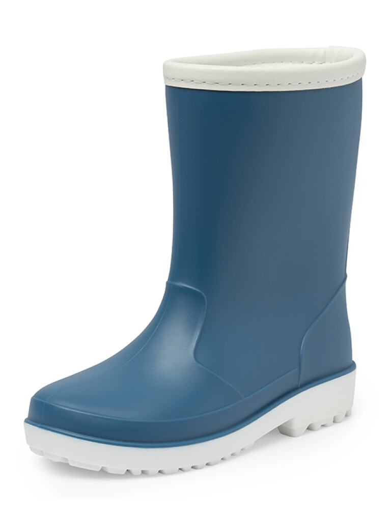 Bodi botte enfant fourré PVC bleu 21 Bodi botte enfant fourré PVC bleu 22