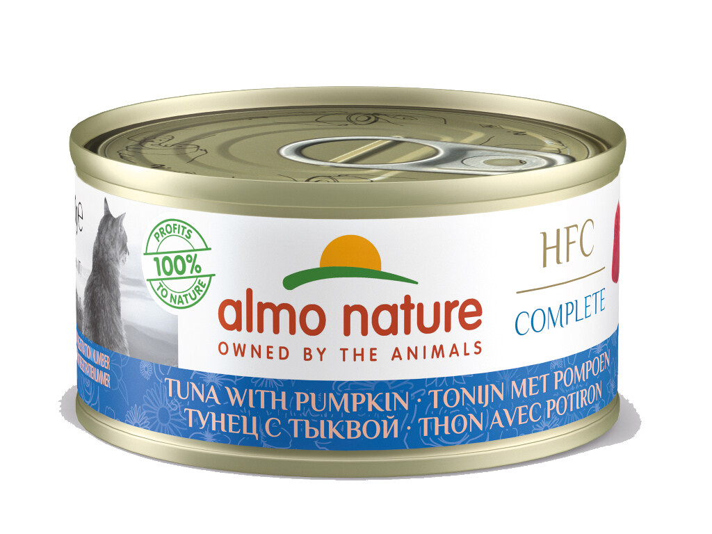 HFC Complete tonijn en pompoen 70g HFC Complete tonijn en pompoen 70g