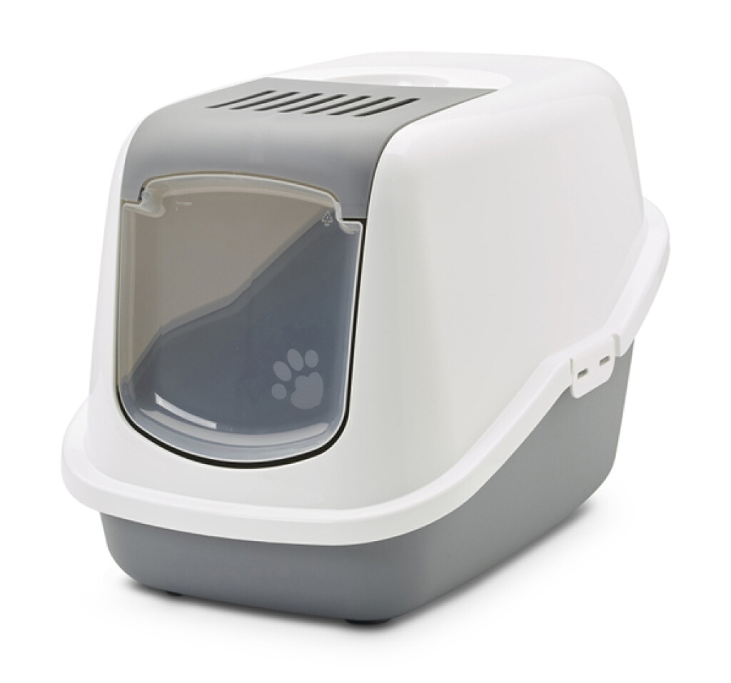 Toilethuis Nestor grijs/wit 56x39x38,5cm