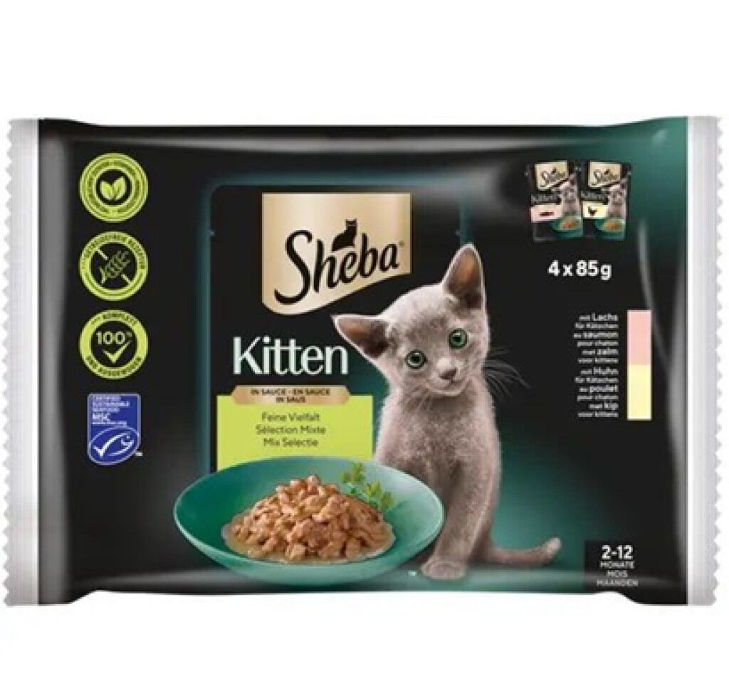 Kitten Mix pouch 4x85g