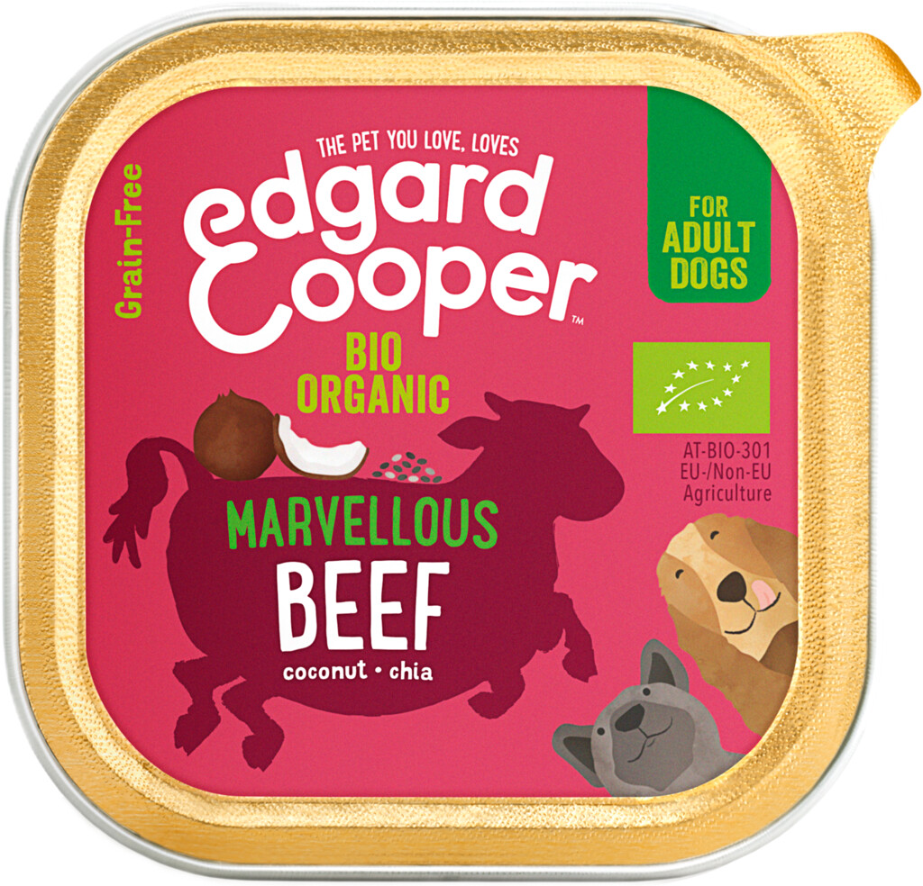 Biologisch rund 100g - Adult - kuipje