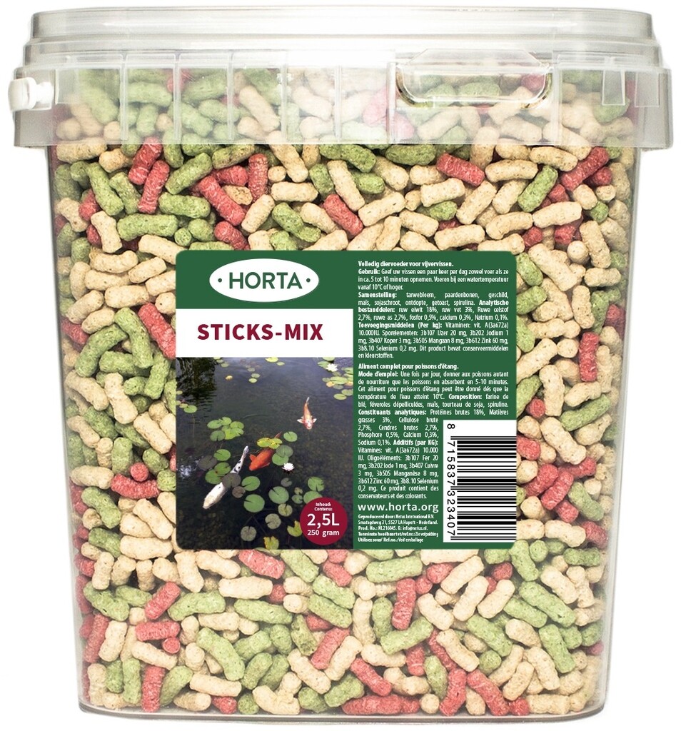 Sticks-Mix 2,5 liter/250g Sticks-Mix 2,5 liter/250g