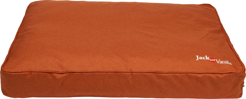 Lit imperméable pour chien orange L