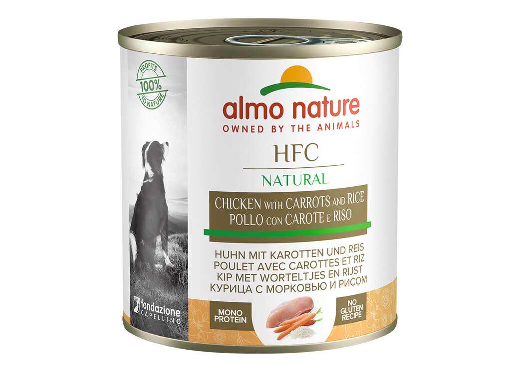 Natural - kip met wortels 280g