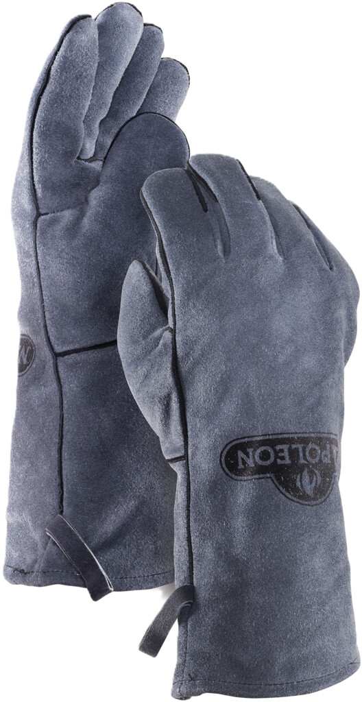 Lederen BBQ handschoenen (1 paar)