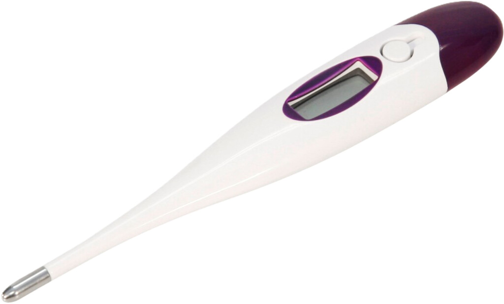 Koortsthermometer, watervast, flexibele sonde, 10s meettijd