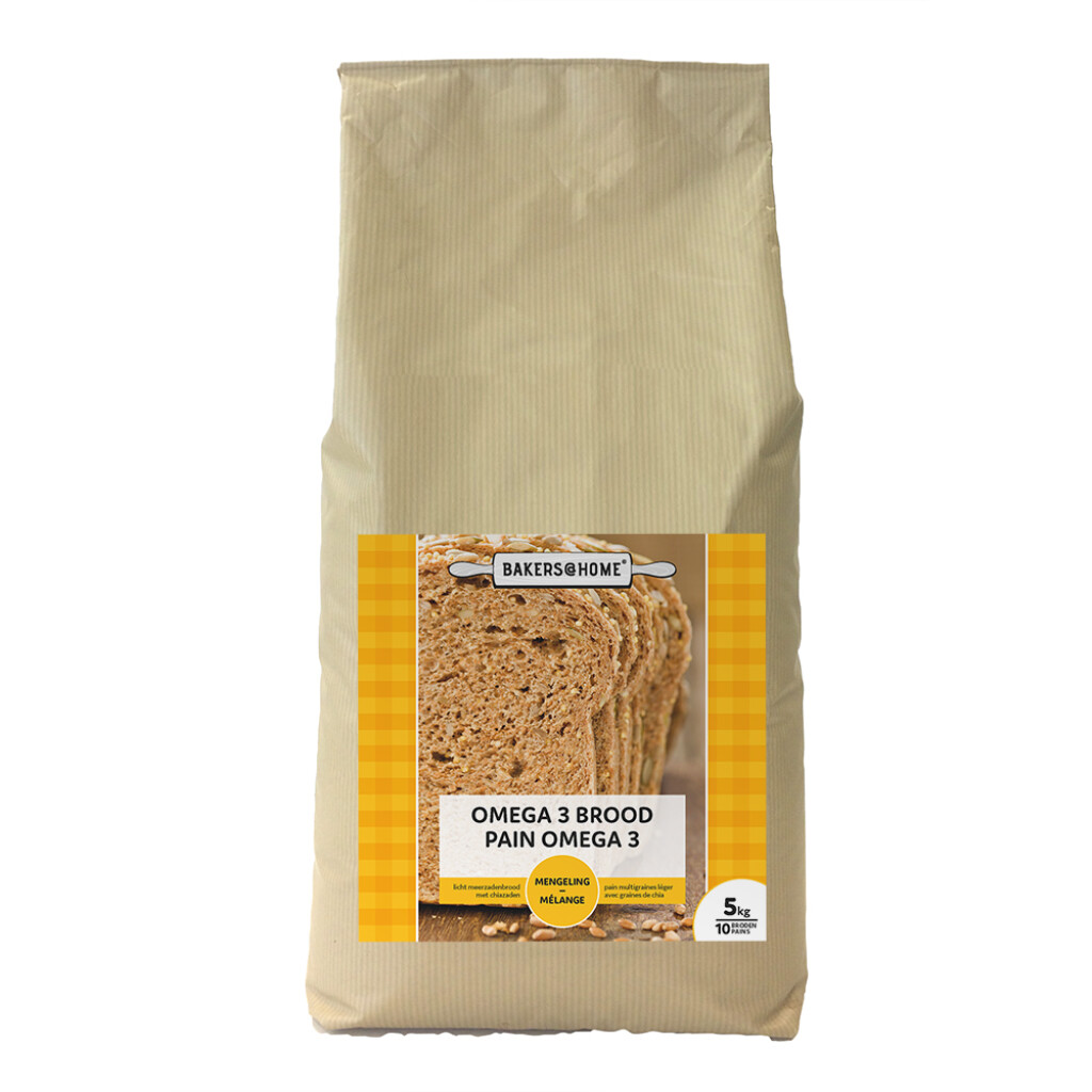 Farine pour pain omega 3 5kg Farine pour pain omega 3 5kg