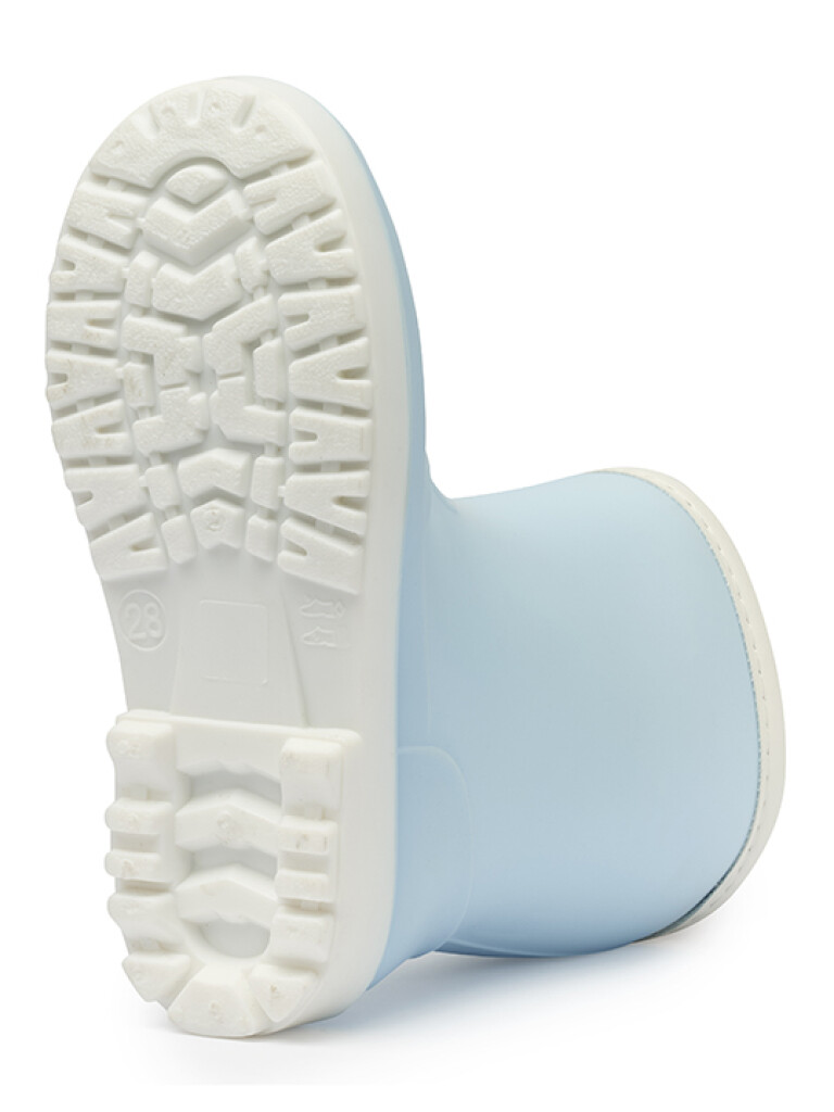 Bodi botte enfant fourré PVC bleu clair 30