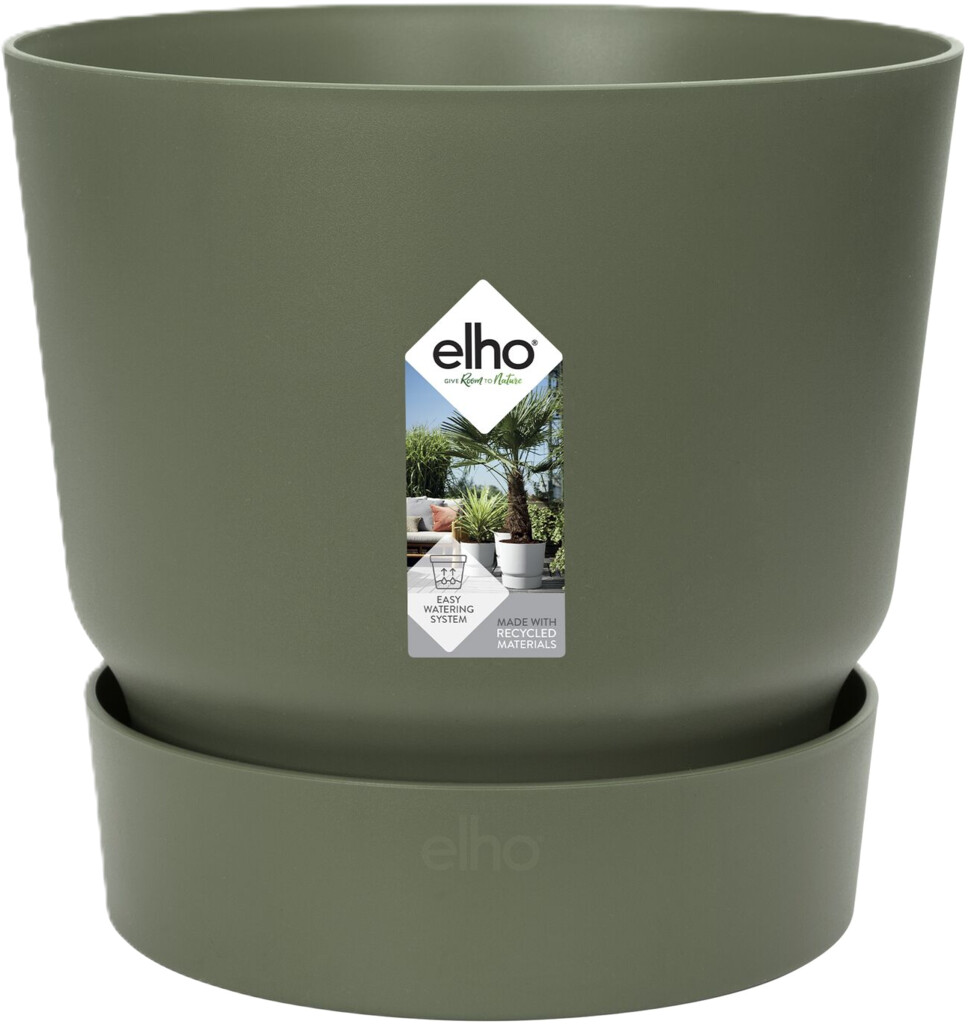 Greenville Rond 14cm vert feuille