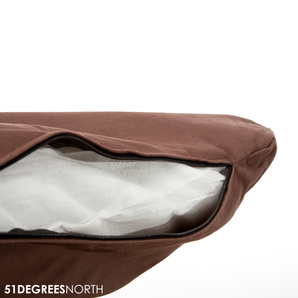 Rattan - Cushion Bed 110 brown Rattan - Cushion Bed 110 brown