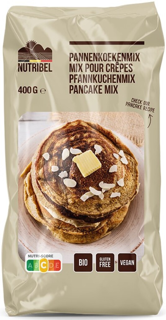 Mix crêpe bio & sans gluten 400g