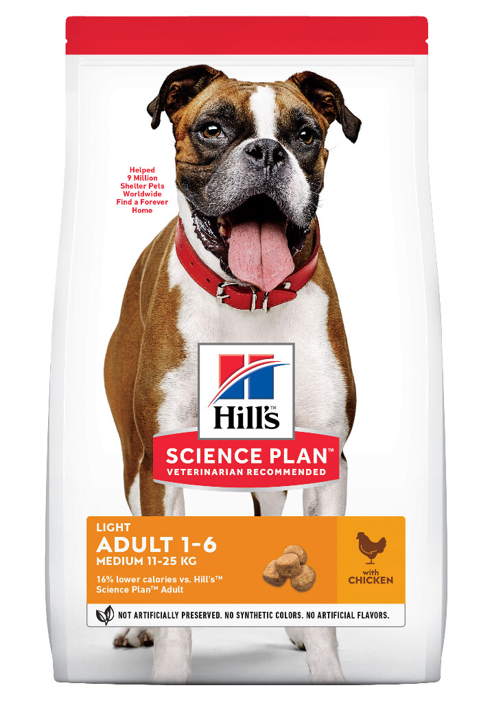 SP Canine Adult Light with Chicken dry 2,5kg