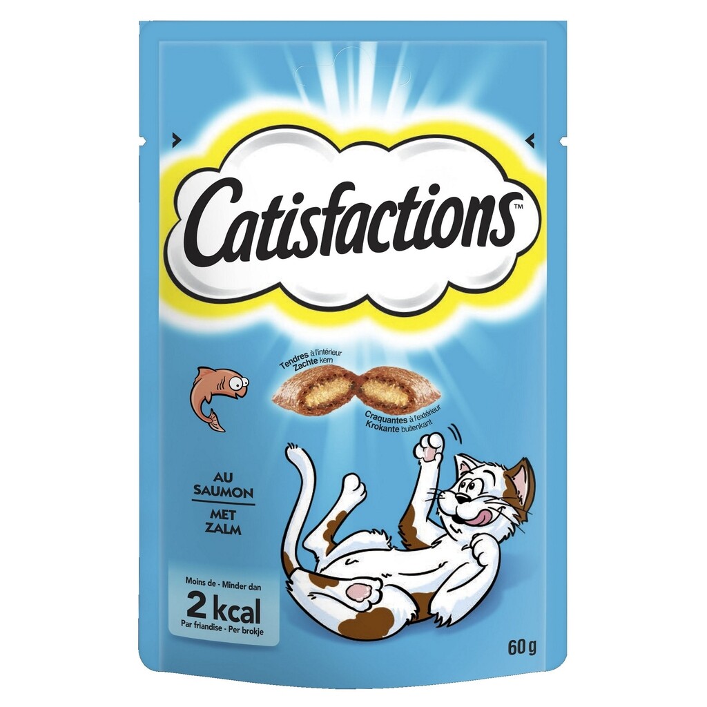 Snacks met zalm 60 g