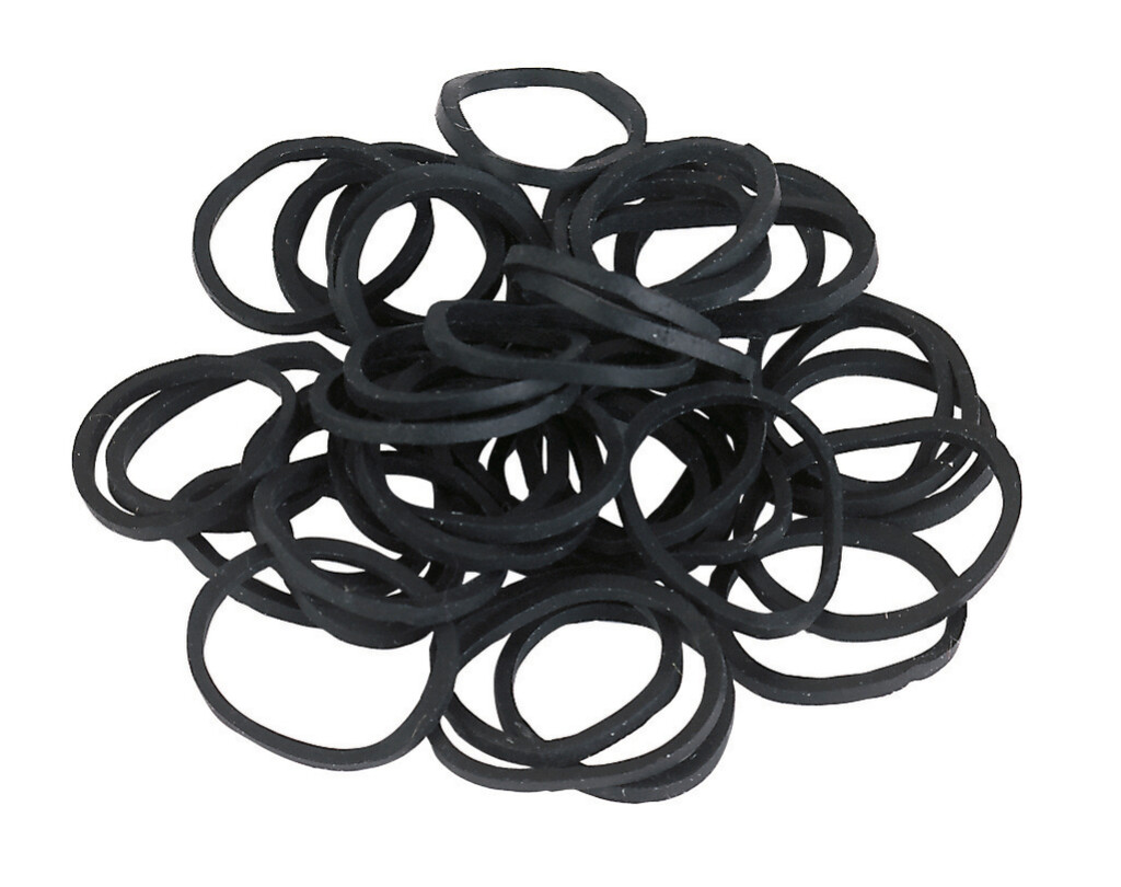 Élastiques à crinière noir 800 pièces Élastiques à crinière noir 800 pièces