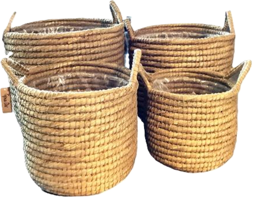 River Basket XXL set 4 natural Ø27/32/37/42
