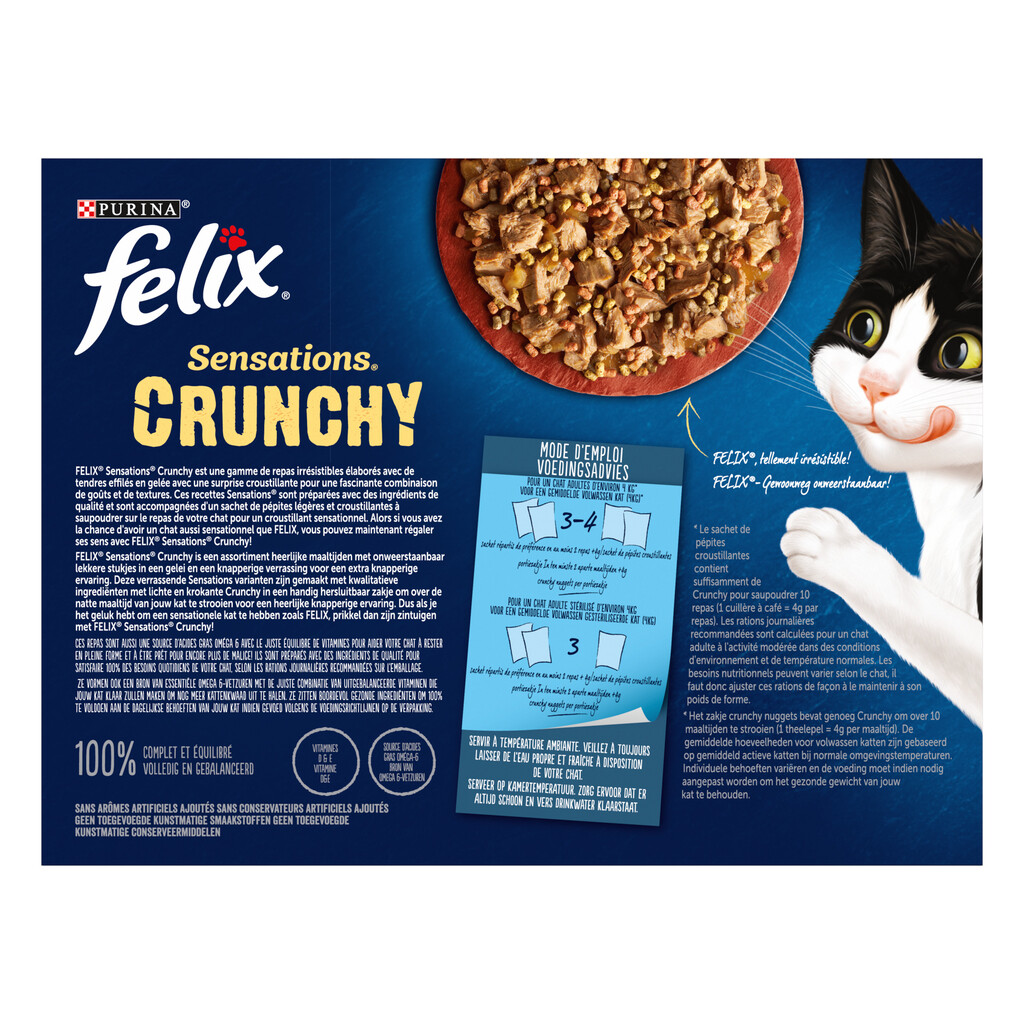 CRUNCHY Crumble Sélection De La Campagne 10x85gr