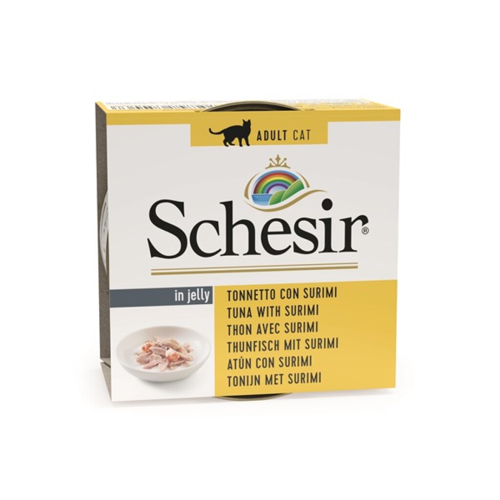 Chat 85g - thon & surimi (gélatine)