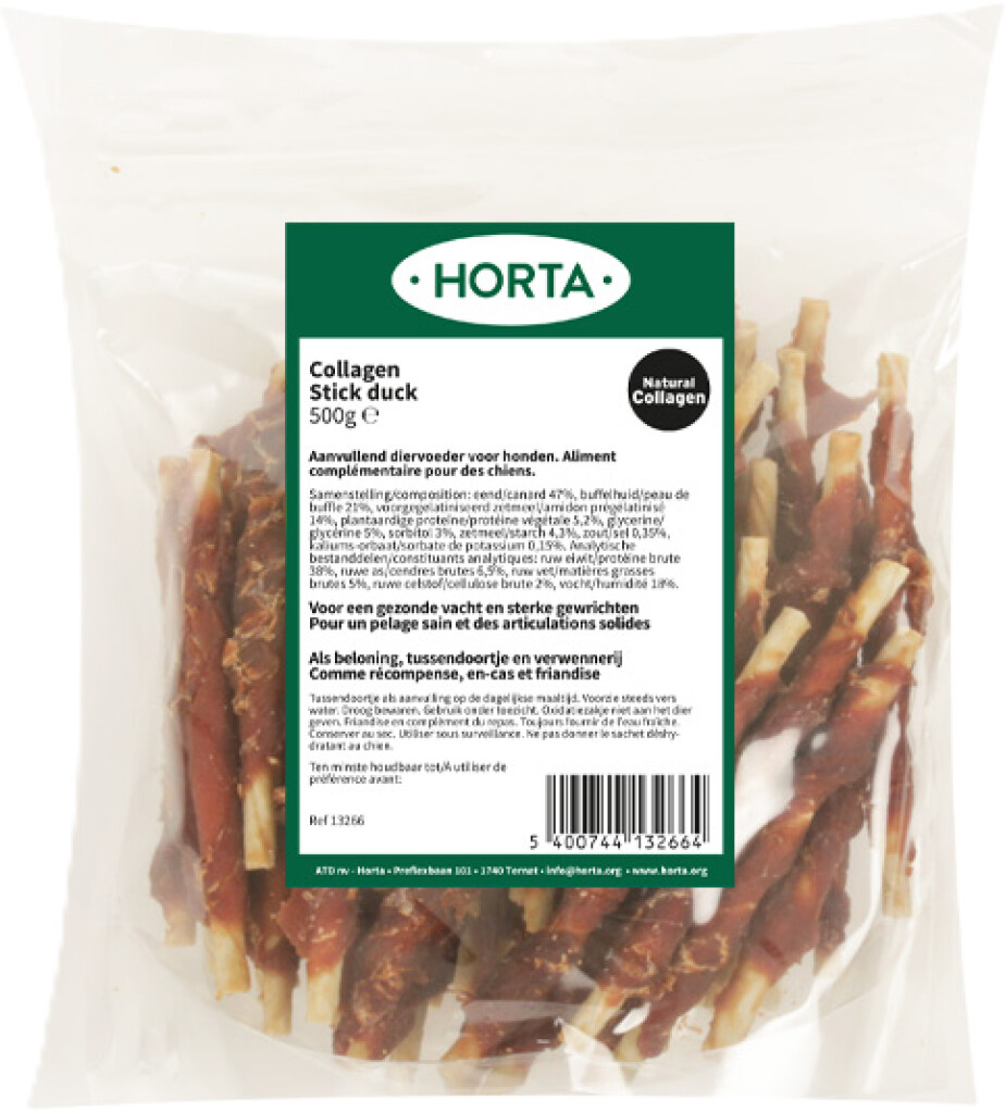 Collagen stick duck 500g