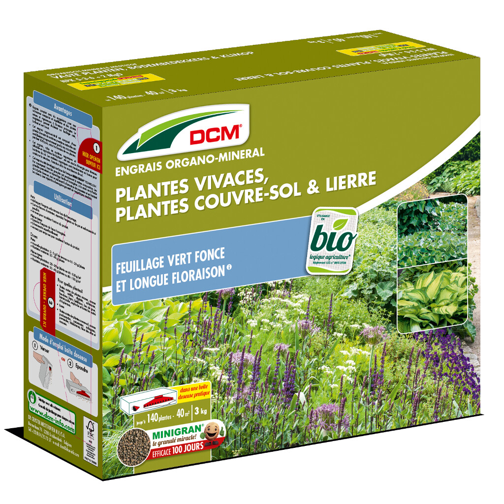 Engrais Plantes vivaces, Lierre & Plantes couvre-sol 3kg Engrais Plantes vivaces, Lierre & Plantes couvre-sol 3kg