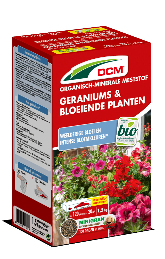 Meststof Geraniums & Bloeiende Planten 1,5kg