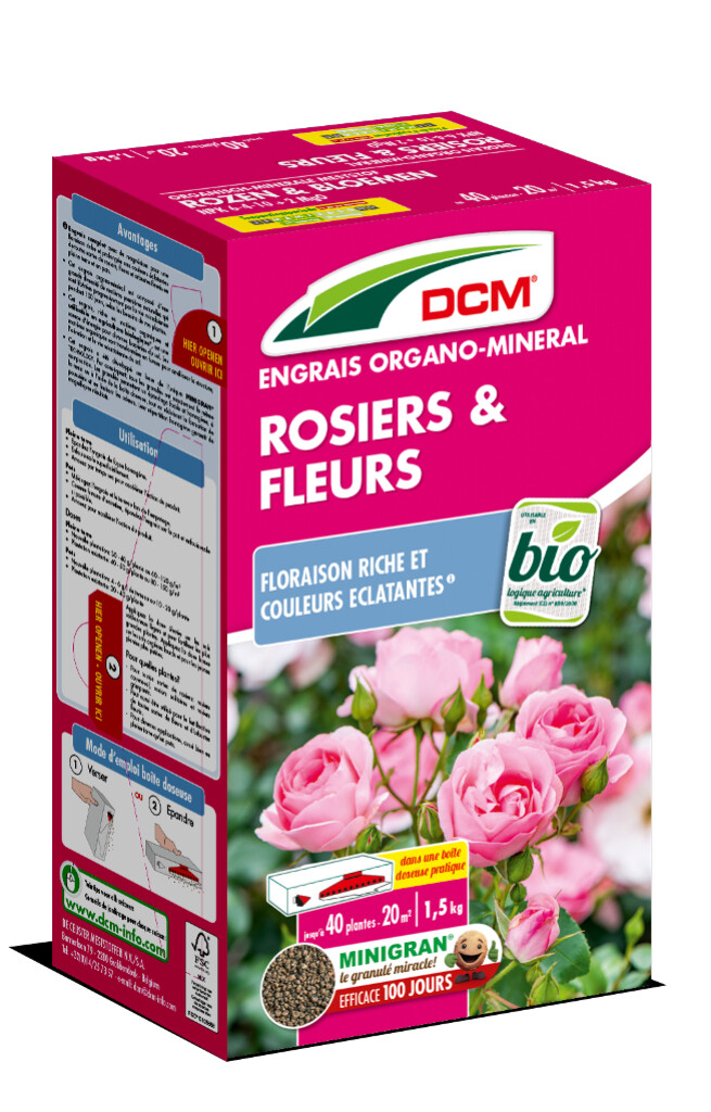 Engrais Rosiers & Fleurs 1,5kg