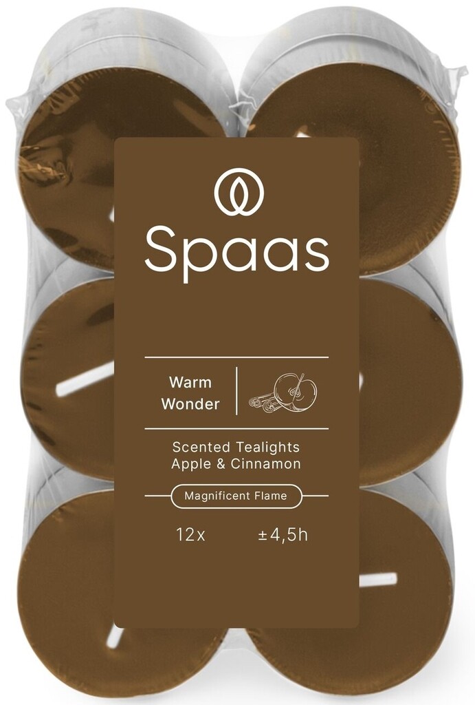 12 Bougies chauffe-plats parfumées
