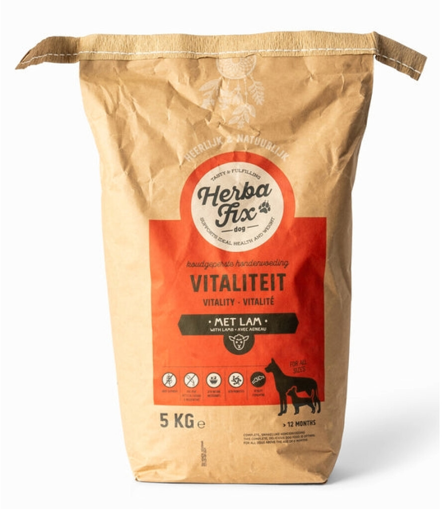 Koudgeperste brokken Vitaliteit (lam) 5kg