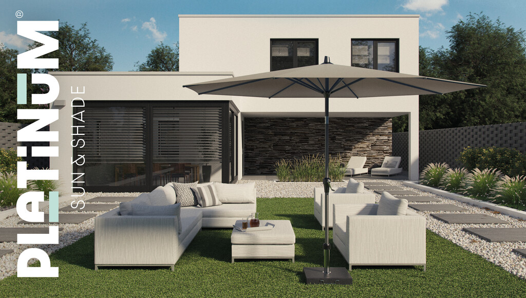 Riva Ø3,5 - Châssis anthracite / Tissu olive Riva Ø3,5 - Châssis anthracite / Tissu olive