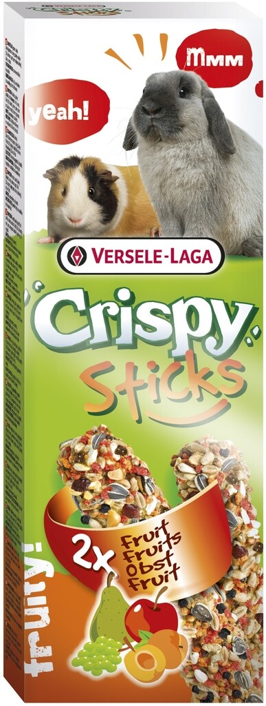 Sticks Konijnen-Cavia's Fruit - 2 stuks 110g