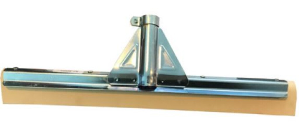 Industriele vloerwisser driehoek 55 cm rubber zwart