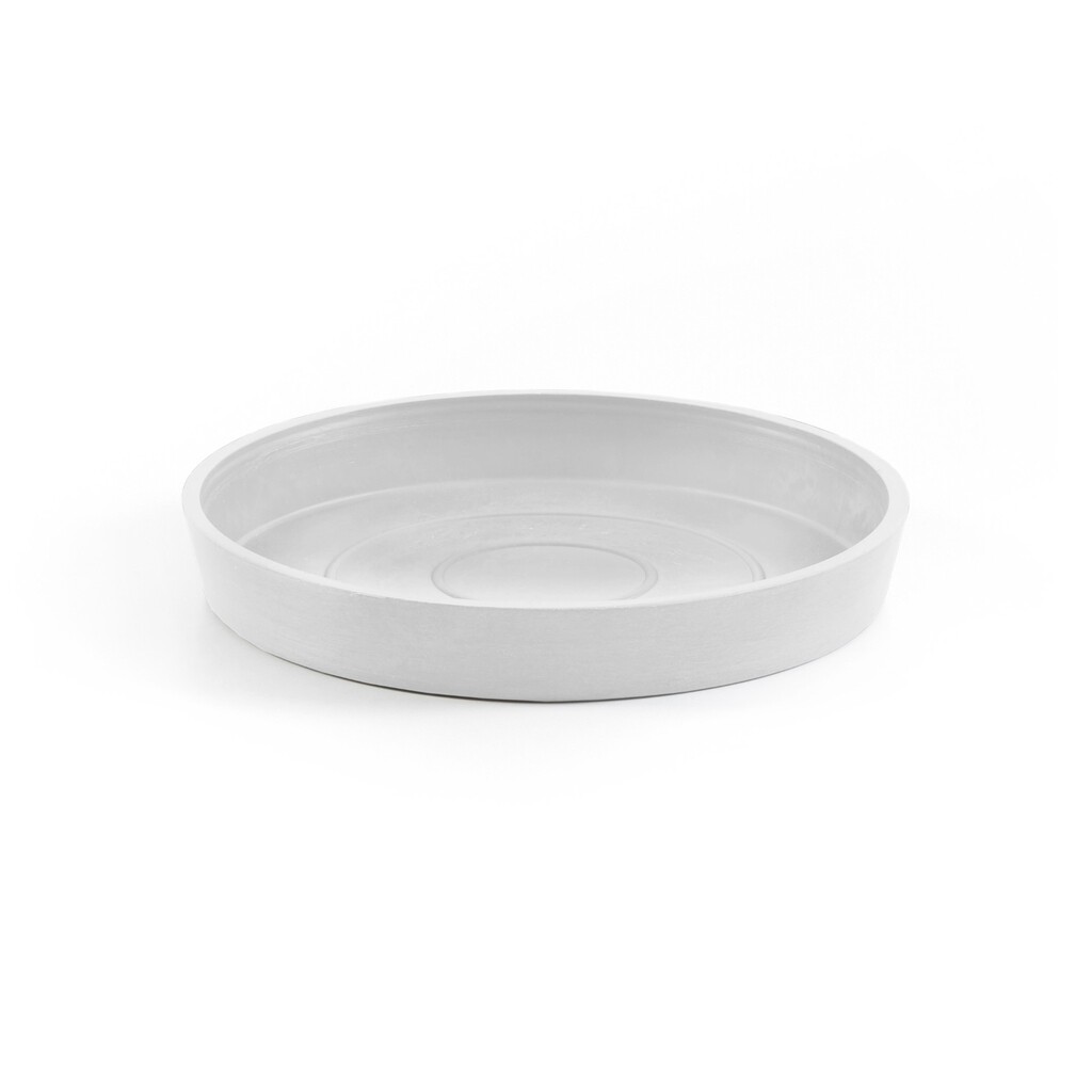 Saucer Round 15 Pure White Saucer Round 15 Pure White