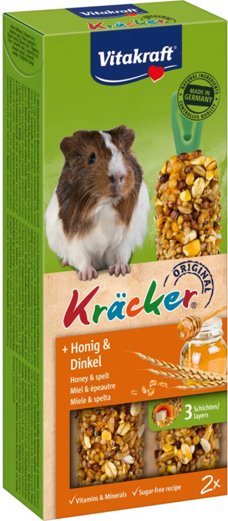 Kräcker® + honing & spelt - cavia