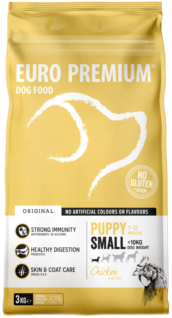 Small puppy chicken & rice 3kg