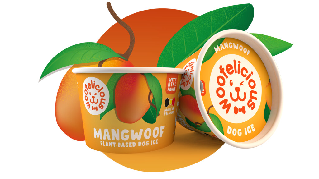 Mangwoof glace pour chiens 100ml Mangwoof glace pour chiens 100ml