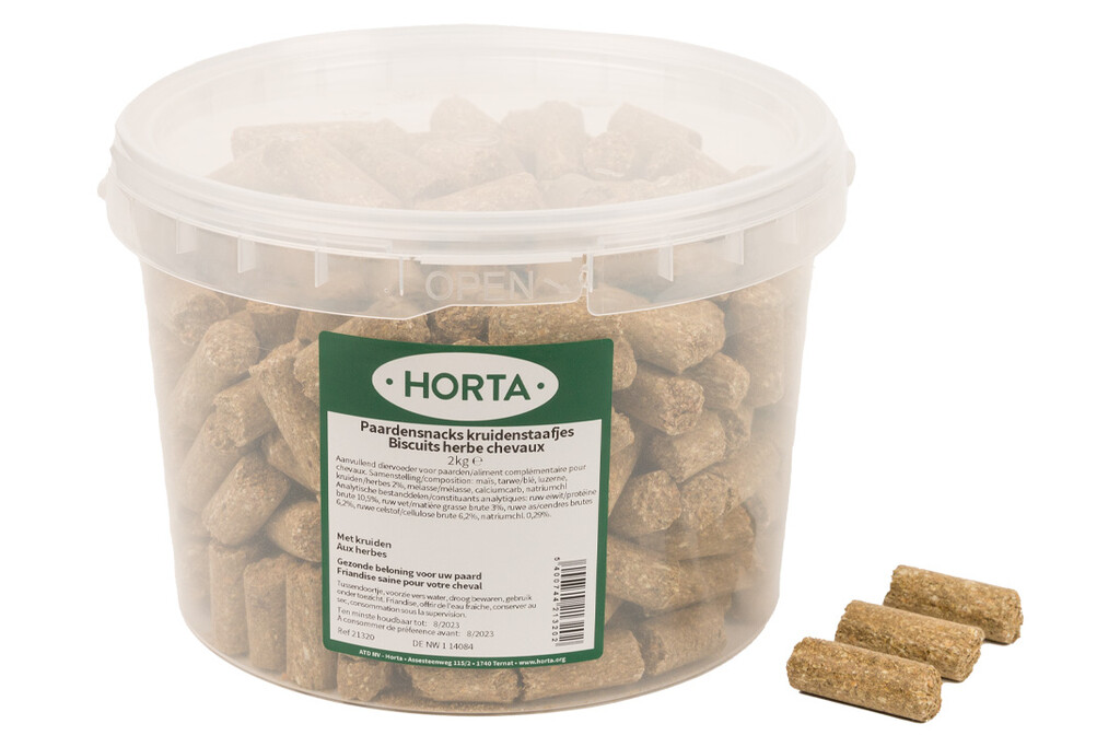 Biscuits herbe chevaux 2 kg