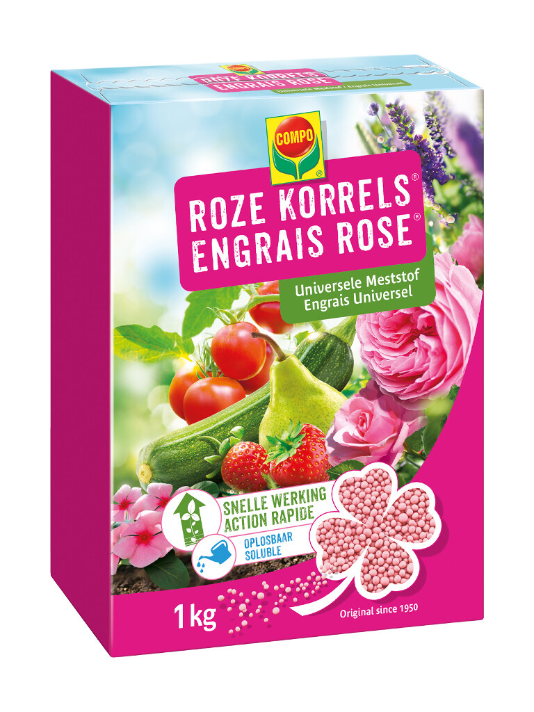 Roze Korrels 1kg Roze Korrels 1kg